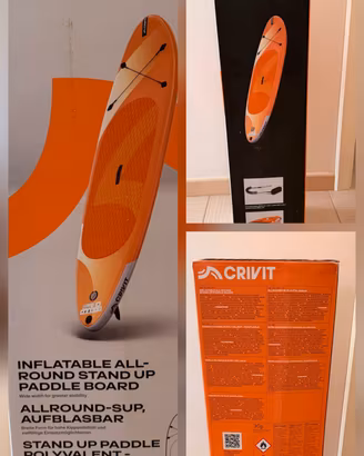 paddle sup 305cm' completo di accessori