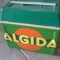 Borsa frigo termica vintage adesivi gelati algida