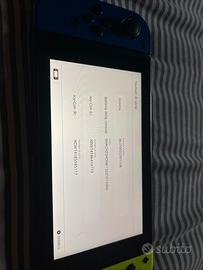 Nintendo switch + custodia da viaggio + animalcros