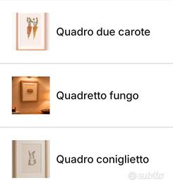 trittico quadri 