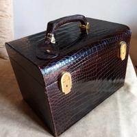 Beauty case coccodrillo