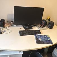 Scrivania legno massello 136x70cm