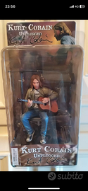 Action Figure Kurt Cobain Nirvana Nuova Imballata