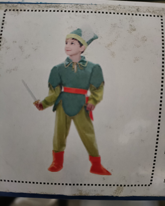 Vestito carnevale Peter pan