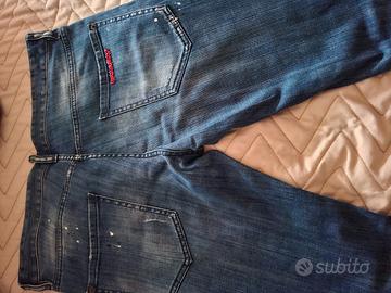 jeans dsquared2 uomo taglia 52 
