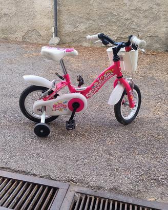 bici per bambina prime pedalate 