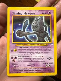 Shining mewtwo Rara