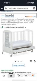 Lettino per bambini