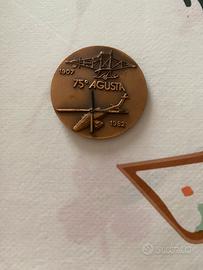 Medaglia commemorativa 75° Agusta (1907-1982)