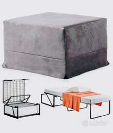 POUF LETTO SINGOLO