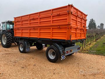 Rimorchio agricolo Moro omologato 120 q.li