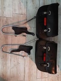 borse  +   supporti originali triumph street twin