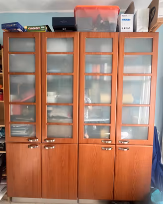 2 x Libreria credenza Fabel 
