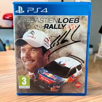 Gioco Ps4 Sebastien Loeb Rally Evo AUTOGRAFATO
