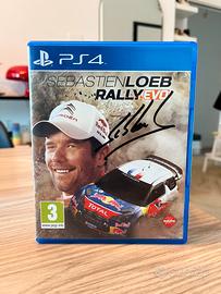 Gioco Ps4 Sebastien Loeb Rally Evo AUTOGRAFATO