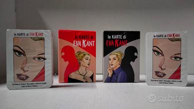 Carte da poker Diabolik Eva Kant sigillate