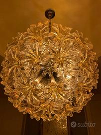 Lampadario Venini "Esprit" del 1970