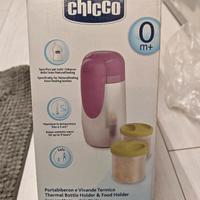 Chicco Portabiberon Termico + 2 Contenitori Pappa 