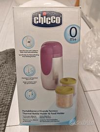 Chicco Portabiberon Termico + 2 Contenitori Pappa 