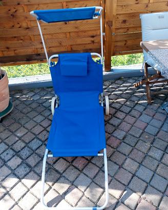 Spiaggina Trolley con ruote 