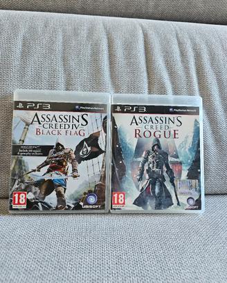 Giochi PS3 Assassin's Creed IV Black Flag & Rogue