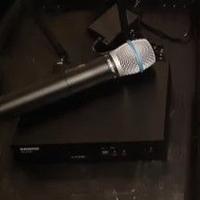 Microfono shure beta 87 wireless