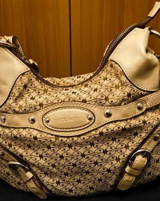 Borsa donna Coccinelle hobo in canvas