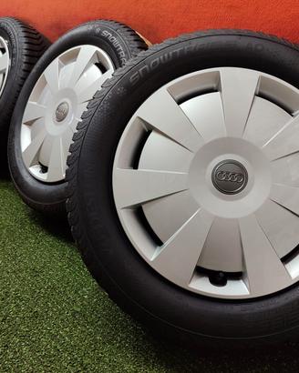 Cerchi Audi A3 Vw Golf Toura Caddy Gomme 205 55 16