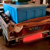 carrello con serbatoio 500 litri