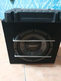 subwoofer+amplificatore kenwood