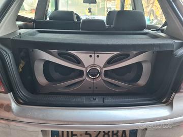 doppio subwoofer infinity cassa reflex