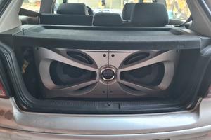 doppio subwoofer infinity cassa reflex