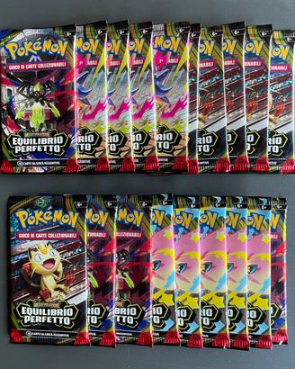 BUSTINE POKÉMON TCG EQUILIBRIO PERFETTO SIGILLATE