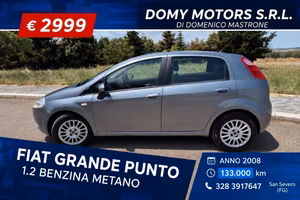 Fiat Grande Punto 1.2 benzina metano anno 08