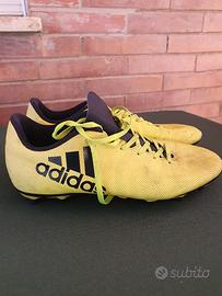 Scarpe da calcio Adidas X 17.4 FG taglia 42 2/3