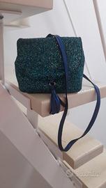 pochette con glitter