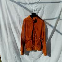 Bomber in pelle di Daino da uomo , taglia 58