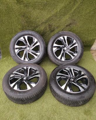 Cerchi e gomme Peugeot 2008 da 215/60/17