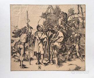 Stampa Antica XVI sec. da Albrecht Dürer