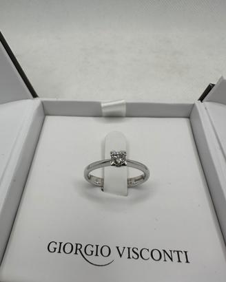 Anello  solitario Giorgio Visconti