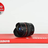 Canon 14mm f 2.8 L USM USATO GARANTITO PER DUE ANN