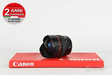 Canon 14mm f 2.8 L USM USATO GARANTITO PER DUE ANN