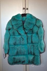 Giacca in pelliccia di volpe, NUOVA!