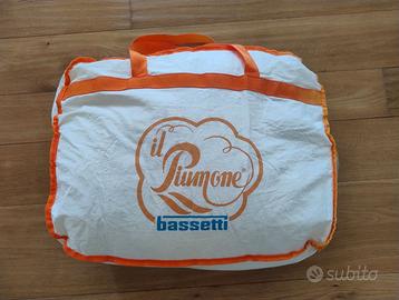 Piumone 100% oca letto singolo Bassetti
