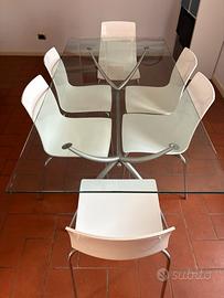 Tavolo Calligaris + sedie