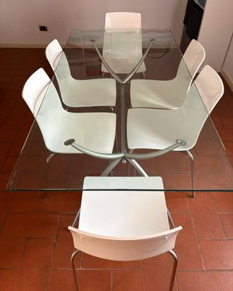 Tavolo Calligaris + sedie
