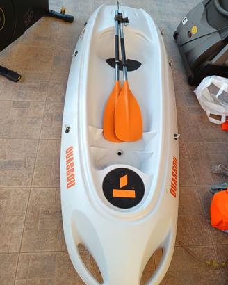 Kayak con pagaia