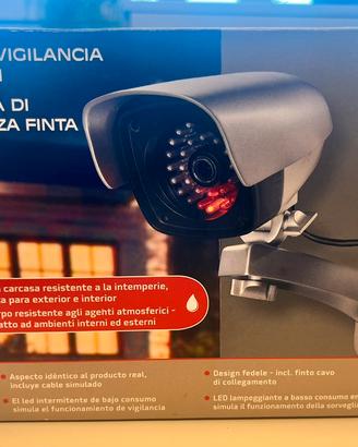 Telecamera sorveglianza finta