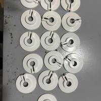 Rosette in plastica diametro 14