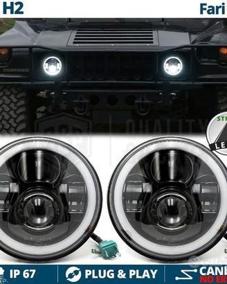 FARI Anteriori FULL LED PER HUMMER H1 H2 Angel Eye